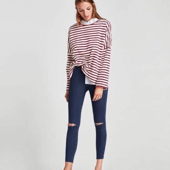 Zara Tops - ZARA Trafaluc Striped Top
